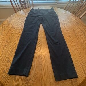 Liverpool Kelsey Knit Trousers Pants Navy White Size 12/31